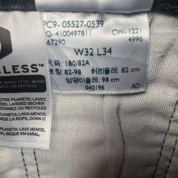 Levis 527 Jeans Mens 32 Black Bootcut Mid Rise Denim - Picture 15 of 15